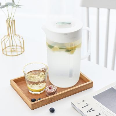 China WITH LID summer 2000ml household large capacity cold water transparent single kettle for sale