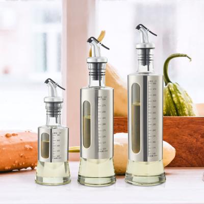 China Multifunctional Seasoning Vinegar Edible Oil Container Bottle Press Type Kitchen for sale