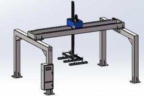 China 380V 50HZ máquina de trabajo de la madera carga de la guarnición de alimentación para la automatización en venta