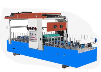 China 380V PVC Veneer Profile Wrapping Machine 8KW Feeding Speed 0-35m/Min for sale