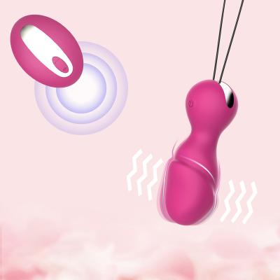 China Silicone+ABS Egg Vibrator Vaginal Ball Kegel Vibrator G Spot Stimulator Panties Wireless Vibrating Wearable Sex Toy For Women for sale