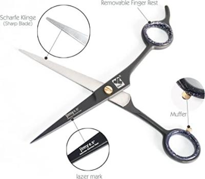 China Beauty Cutting Scissors Professional High Quality Home Use Stainless Steel Hair Cutting Shears Styling Tools Barber Scissors Kit for sale