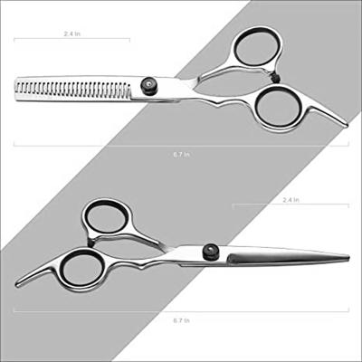 China Professional Beauty Cutting Scissors Junyi Hair Cutting Scissors Kits Stainless Steel Salon Hairdressing Shears Set Thinning Scissors For Hairdresser for sale