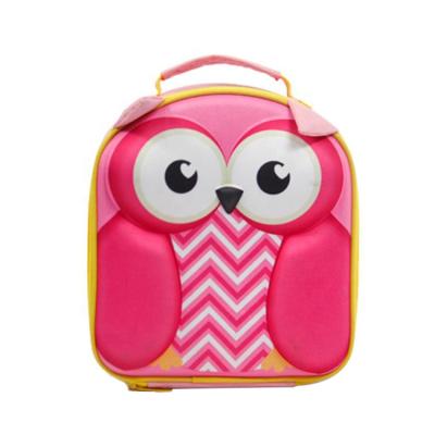 China Waterproof Mini Nightie Cartoon Square Student Lunch Bag Cooler Bag For Kids for sale