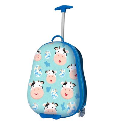 China Wholesale China Eco-Friendly Material Portable Children Kids Travel EVA Case Luggage Trolley Suitcase for sale