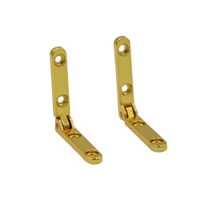 China B021G Solid Brass L Null Stop Hinges for Jewelry Box Mounting for sale