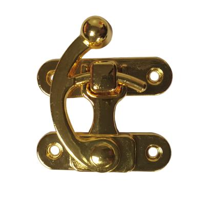 China Jewelry Wooden Box Swing Arm Metal Hook Locks Clasp Lock For Box for sale