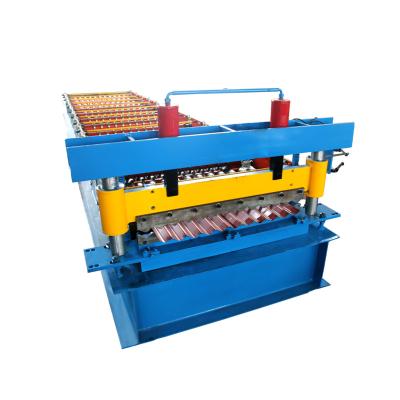 China Building Panel Steel Galvanized Color Sheet Corrugated Roofing Roll Forming Machine for sale