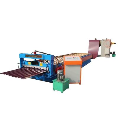 China Hotels Standing Seam Metal Roof Color Tile Cold Roll Forming Machine for sale