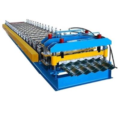 China Hotels Urgent Roof Tile Roll Forming Machine for sale