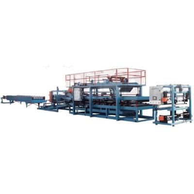 China Construction worksÂ   High Quality And Efficient Rock Wool Sandwich Panel Roof Roll Forming Machine for sale