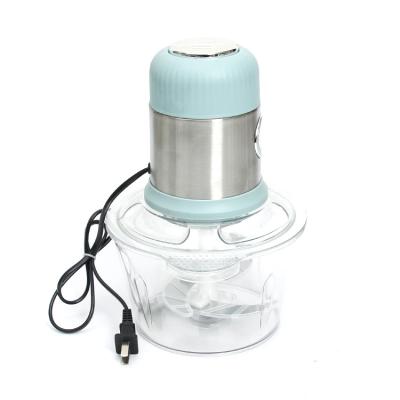 China Commercial Multifunctional Vegetable Chopper Chopper Grinder Fully Automatic Processor Home Use Electric Small 2L Food Chopper for sale