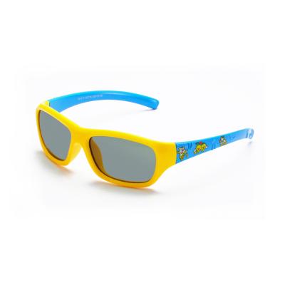 China 2021 New Fashion Sunglasses Silicone Cartoon Boy And Girls Polarized High Quality Cute Sunglasses for sale