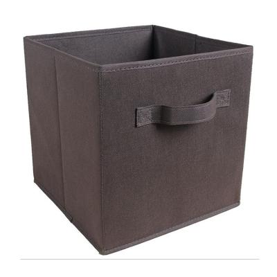 China Handled Reusable Grocery Bag Shopping Tote Collapsible Bag Box for sale