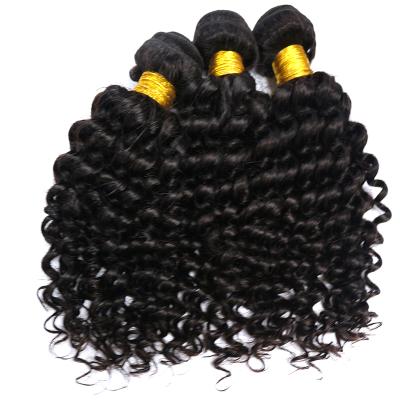 China Silky soft no tangle& good quality deep curly malaysian hair raw virgin hair shedding factory price for sale