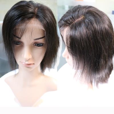 China Silky soft no tangle& shedding thick hair lace front wig brazilian full lace wigs/lace front wig for black man for sale