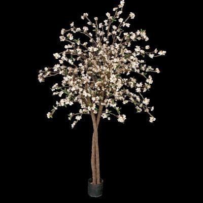 China Giant Artificial Cherry Blossom Tree 9ft Environmentally Friendly Good Quality Large Outdoor Trees for sale