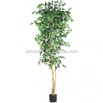 China Indoor Environmental Friendly High Quality Rubber Ficus Trees For Sale Plants Artificial Banyan Trees for sale