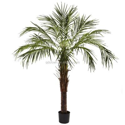 China 9 Meters Bark High Quality Artificial Palm Plants Short Tall Minimalist Indoor Outdoor Sago Trees For Home Office Decoration for sale