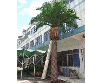 China Environment friendly on sale big with led light artificial outdoor evergreen palm tree for pool area for sale