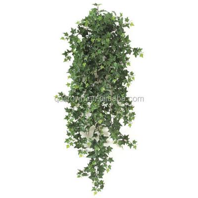 China Minimalist Home Decoration Ivy Vines Artificial Garlands Wall Green Plastic Pendant Ivy Wreath Plants for sale