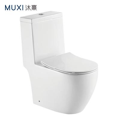 China Luxury White Ceramic Rimless Toilet Bowl Rimless One-Piece Double-Stream Strapless Toilet Bowl WC or P-Trap Toilet Washdown for Bathroom Bathroom 'hotel for sale