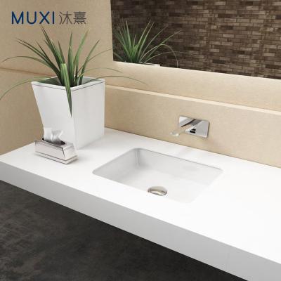 China CUPC Traditional North America 20 Inches Rectangular Under Counter Sink Under Counter Sink Under Counter Vanity Wash Hand Basin for sale