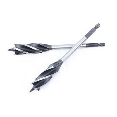 China Customized 65# Four Flute Wood Drilling Machine High Carbon Steel Wood Drill Bits for sale