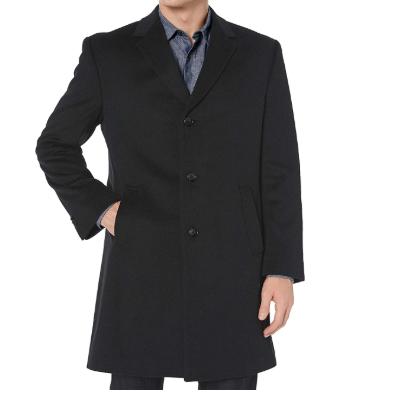 China OEM Anti-wrinkle Anti-Wrinkle Along Winter Custom Men's Woolen Coat for sale