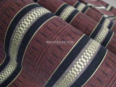 China Comfortable Fabrics Apparel Plain Weave Dobby Stripe 100% Cotton Yarn Dyed Fabric Cloth for sale