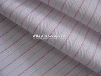 China Good Quality 100% Cotton High Count Yarn Dyed Herringbone Stripe Shirt Fabirc for sale