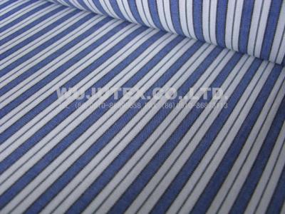 China Good Quality  Plain Weave Stripe Fabric, Cotton Yarn Dyed Fabric , Dress Fabric for sale