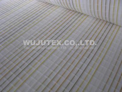 China Nice soft 100% Cotton Yarn Dyed Fabric, Soft dobby fabric plain weave for sale