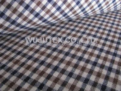 China TR Fabric 65% Polyester 35% Rayon Check Item No. WJY5253-2 for sale