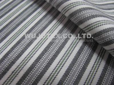 China Twill Weave Yarn Dyed Cotton Wool Fabric with Liquid Ammonia Finish for sale