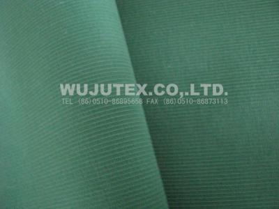 China New Fabric 167g/sm Green Color Cotton Nylon Fabric Spandex Plain Weave for sale