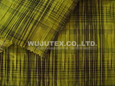 China Dress Fabric 100g/sm Dobby Stripe Cotton Nylon Fabric Cloth Material for Overcoat for sale