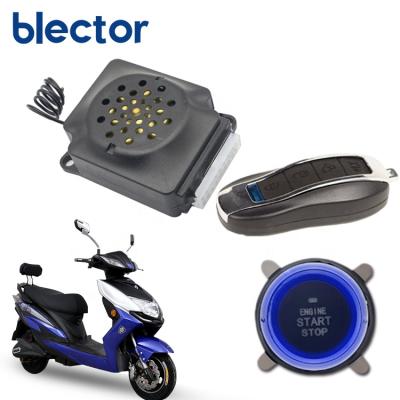 China BLECTOR RP-708 24V-90V E-bike keyless entry anti-theft alarm for scooter e-bike factory for sale