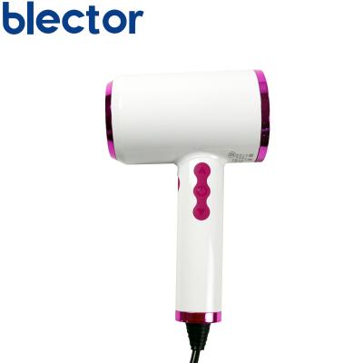 China BLECTOR Ionic Hot Sale 1800W Mini Electric Anion Hair Dryer Manufacturer for sale