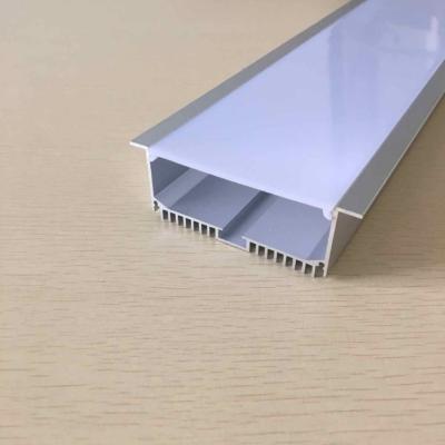 China Decorations Aluminum Led Profile For Light Bar Led , Ceiling Recessed Linear Alu Led Profile for sale