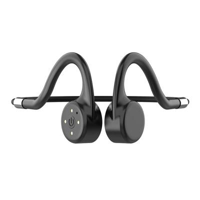 China New High Quality Waterproof Osteoconductive Sports Neck-Mounted In-Ear Bone Conduction Wireless Headphones for sale