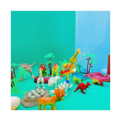 China Indoor Interaction and Toy Tyrannosaurus Dinosaur Set Simulation Dinosaur Toy Model Outdoor Interaction Children Small for sale