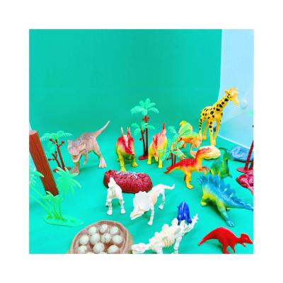 China Hot-selling best-selling new simulation outdoor interaction creative dinosaur animal puzzle indoor interaction and model toy for sale