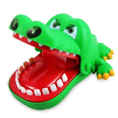 China New Sharp Crocodile Model Children's Border Simulation Finger Toy Entertainment Toy Snorkel for sale