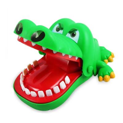 China Factory direct sales of funny and delicate crocodile plastic creative parent-child bite children's toys interactive snorkel for sale