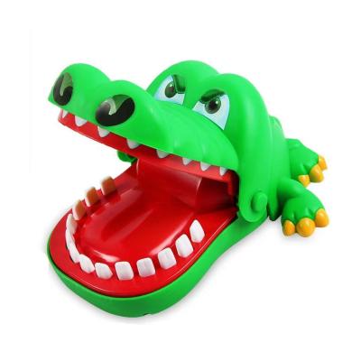 China Educational Snorkel of Sharp Big Mouth Crocodile Teeth Finger Bite Press Toy Classic Crocodile Hand Toys for sale