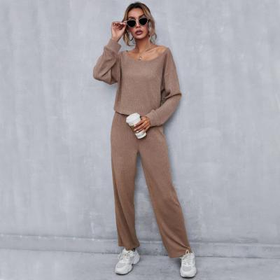 China Breathable Two-Piece Pants Set Women's Autumn Casual Solid Color Hoodie Fashion Streetwear Sportswear Girls' Clothing Sets for sale