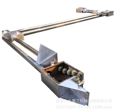 China Building Material Stores Particle Powder Pipe Chain Conveyor Leads Large Capacity Pipe Chain Conveyor for sale