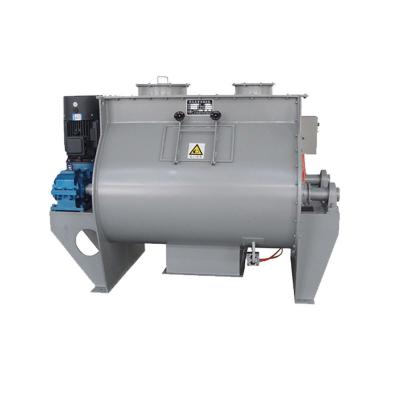 China Horizontal Dry Powder Mixer Double-shaft Paddle Mixer Mortar Chemical Industry Dry Mixer for sale