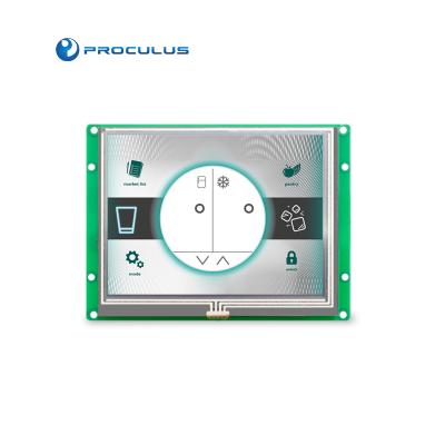 China Smart Home Proculus OEM 5.6 Inch UART Resistive Touch LCD Screen Panel 640*480 Tablet Module Hmi Display for sale